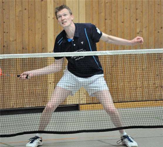 Punktegarant im 2. Einzel: Patrick von der Haar. privat