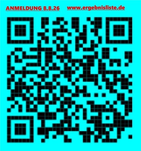 QR-Code für Online-Anmeldung.