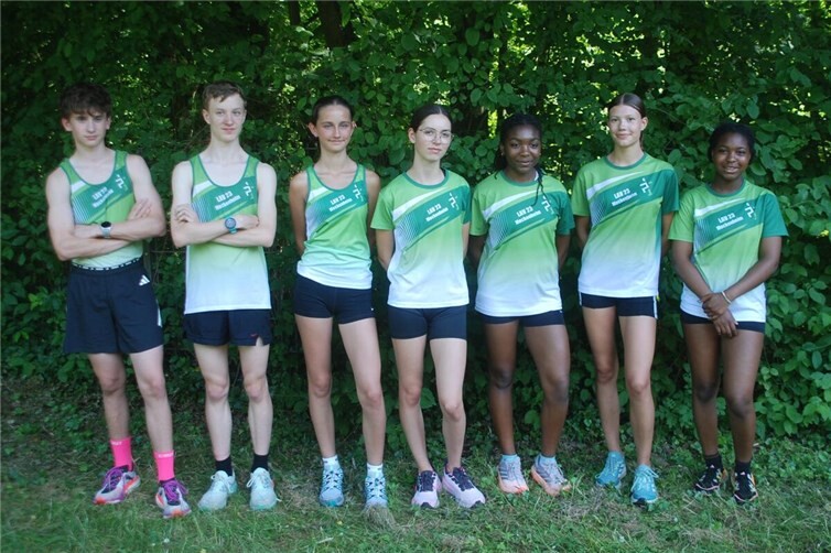 Qualifizierten sich für die Jugend-DM: Mit Jakob und Michael zwei Läufer sowie die 4×100-m-Staffel der WU16