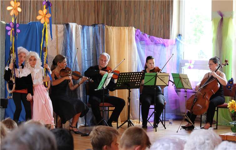 Quartett vom Feinsten (v.l.n.r.): Kerstin Klepsch, Wolfram Klepsch, Delia Jitariu, Laura Tavernier. Fotos: privat