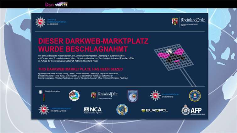 Weltweit größter illegaler Marktplatz im Darknet vom Netz genommen Quelle: Generalstaatsanwaltschaft Koblenz