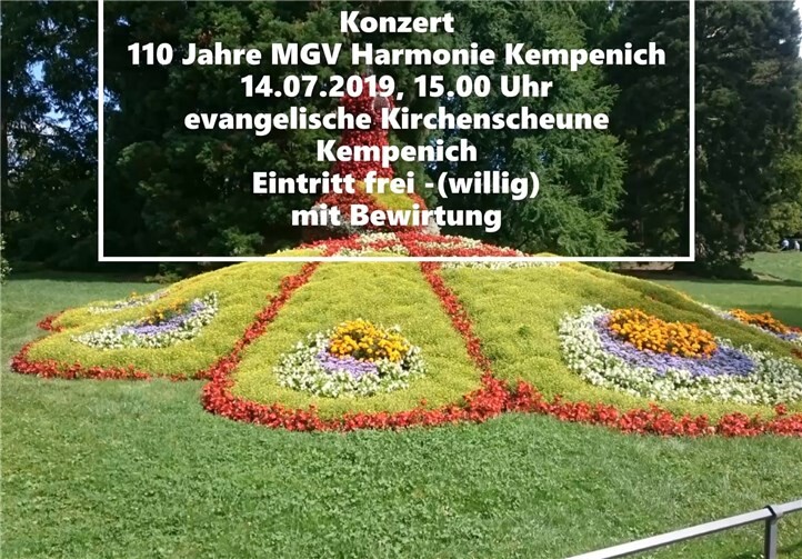 Quelle: MGV ‚Harmonie‘ Kempenich