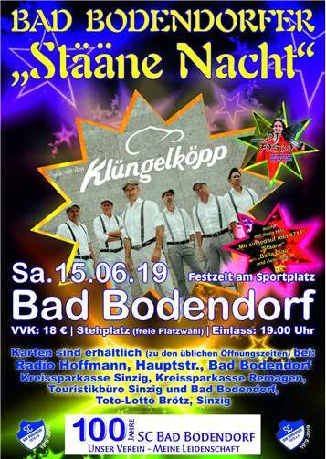 Quelle: SC Bad Bodendorf