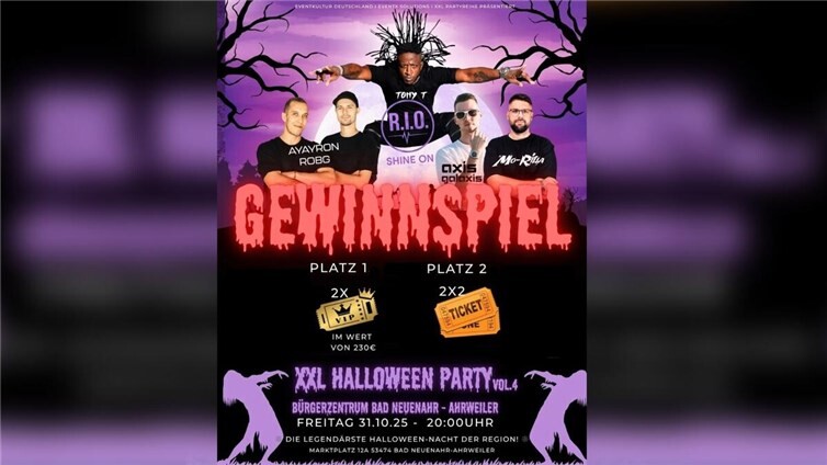 XXL HALLOWEEN PARTY VOL. 4 Quelle: Veranstalter