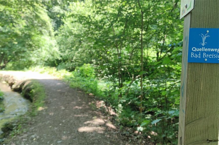Quellenweg Teilstück