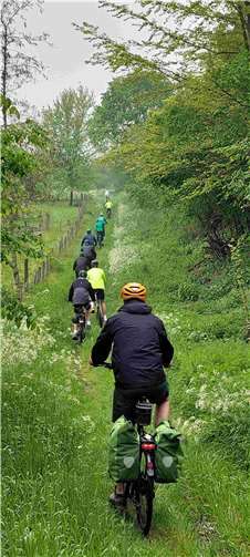 Querfeldein durch Belgien.