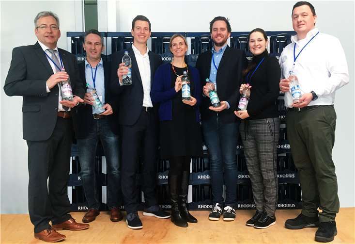 RHODIUS mit starken Partnern KHS und Heuft Systemtechnik.Foto: Rhodius