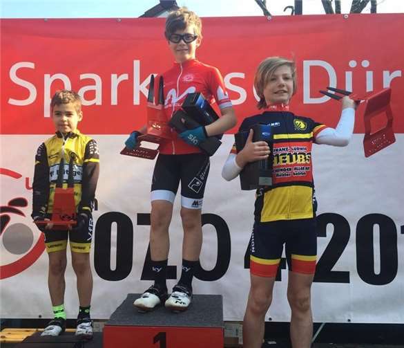 RSC Nachwuchsfahrer Niklas Klemmt gewinnt sein erstes Rennen in der Schüler U11 Klasse Foto: Max Klemmt