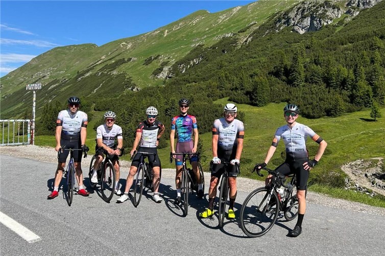 RSC Untermosel überquert beim „Alpentraum“ gleich zweimal die Alpen mit dem Rad.