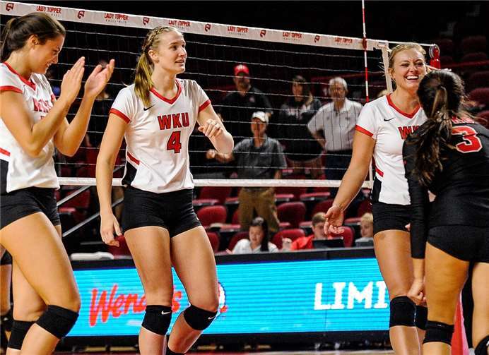 Rachel Joy Anderson (24) aus Sturgis (Michigan). Position beim VC Neuwied: Mittelblock.Fotos: VC Neuwied.