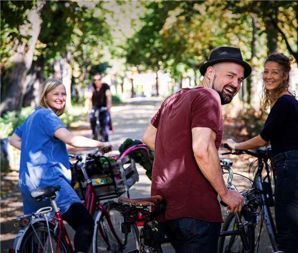 Radfahren macht Spaß und verbindet.Foto: Klima-Bündnis