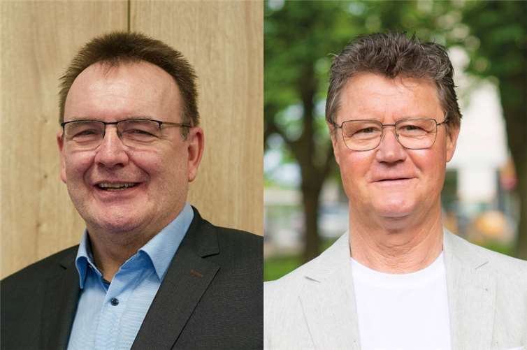 Rainer Jakobs und Richard Lindner. Fotos :privat