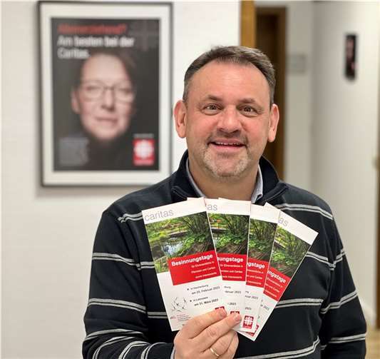 Rainer Lehmler, Referent Gemeindecaritas beim Caritasverband Westerwald-Rhein-Lahn, freut sich auf die Besinnungstage für Ehrenamtliche in Hachenburg und Lahnstein. Er verspricht zwei interessante Veranstaltungen mit tollen Referenten und tiefgreifenden Themen. Foto: privat