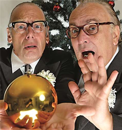 Rainer Pause und Norbert Alich. Melanie Grande