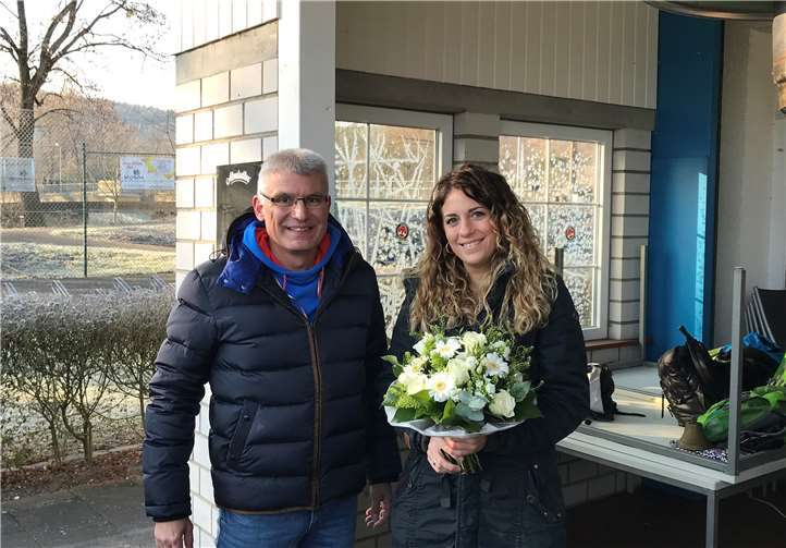 Ralf Barnekow und Sabine Pollak. Foto: TC Bad Bodendorf