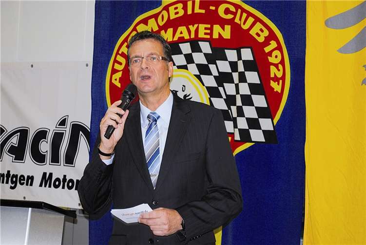 Ralf Fuß, Sportleiter des AC Mayen, moderierte die Veranstaltung.