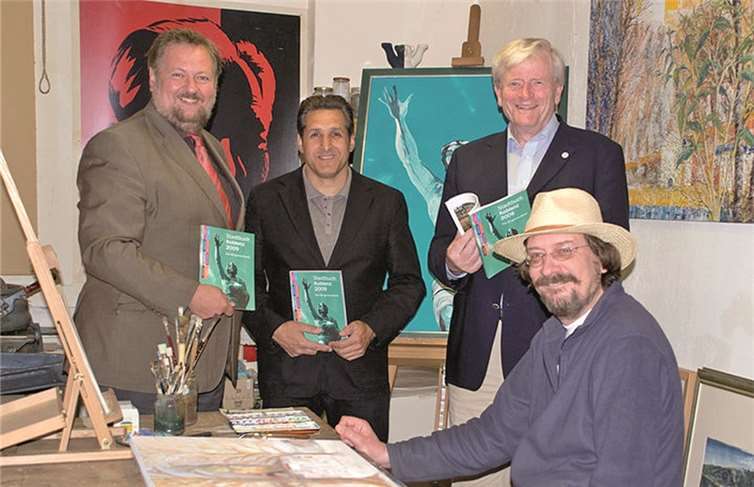 Ralf Godde lädt am 1. Advent in sein Atelier ein. privat