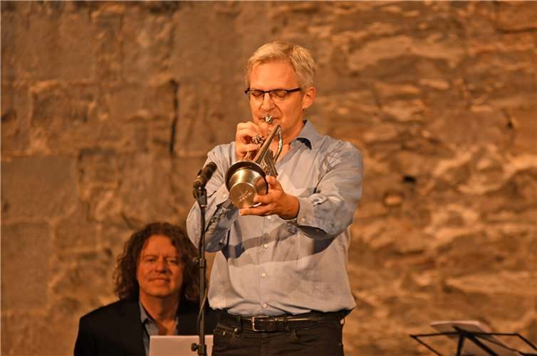 Ralf Hesse begeisterte mit seiner Trompete.