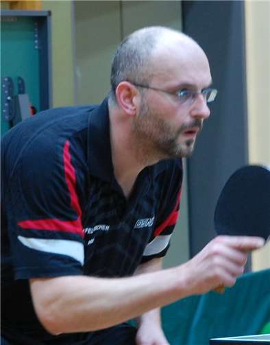 Ralf Holzmann, der in seiner letzten Partie für Feldkirchen zwei Einzelsiege errang.  privat