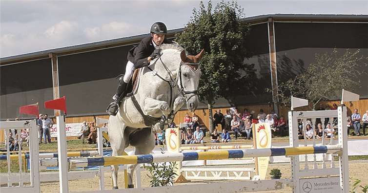 Ralf Jünger auf Escapo versucht auch in diesem Jahr wieder, einen Spitzenplatz zu erreichen. privat