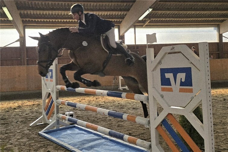 Ralf Jünger auf seinem Pferd Carlotta