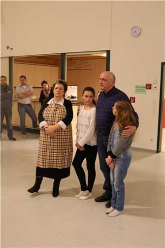 Ralf Rother lobte das Engagement der Prinzenführerin Karoline Laufenberg sowie der Kinderprinzessin Amelie I. und Pagin Julia. privat