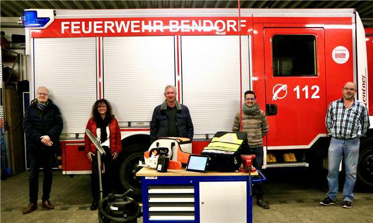 Ralf Schubert, Sabine Killewald, Ralf Bomm, Rene Geißler und Wolfgang Nett (v.l.) Foto: privat