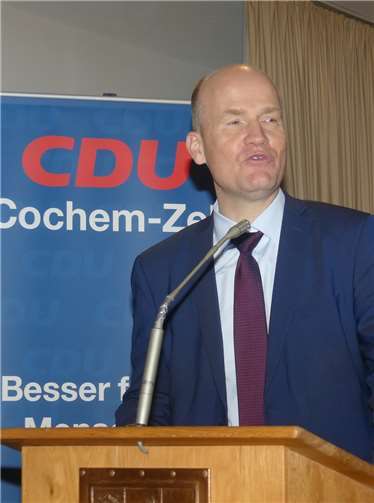 Ralph Brinkhaus, Bundestagsfraktionsvorsitzender der CDU/CSU war beim Neujahrsempfang der Kreis-CDU zu Gast.