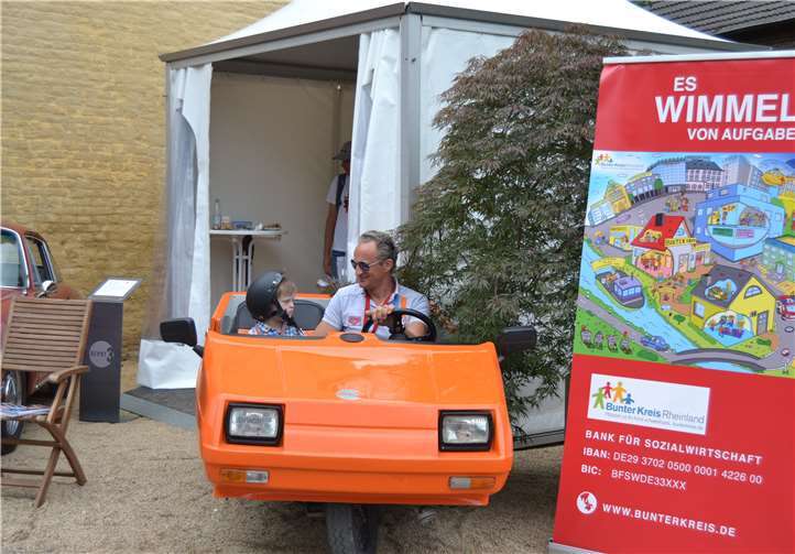 Ralph Grieser (re.) und Marcus Herford (nicht im Bild) hatten sich ein besonderes Charity Event einfallen lassen: Sie luden Familien zu einem erlebnisreichen Tag ein. Fotos: privat