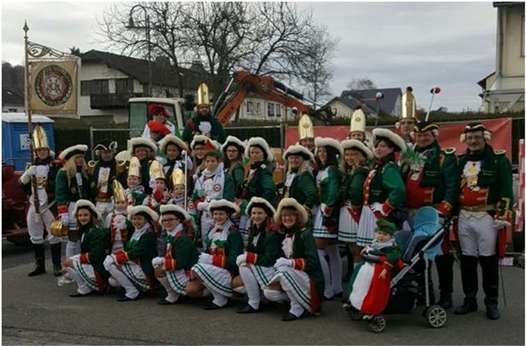 Randvoll war der Terminkalender der Remagener Prinzengarde in der abgelaufenen Session.  privat