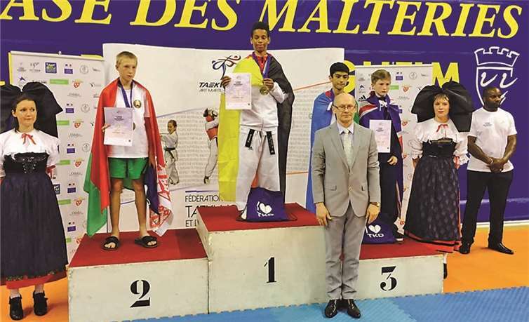 Ranye Drebes (M.) konnte den Europameistertitel für sich verbuchen.privat