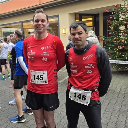 Raserlauf in Zell mit Markus Schmit und Dietmar Krämer.