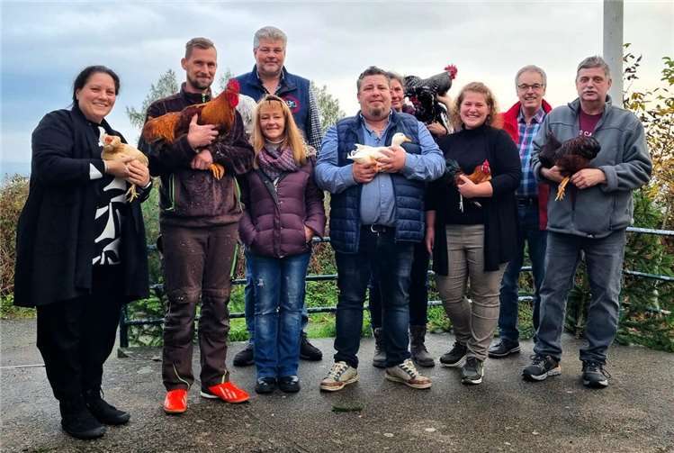 Rassegeflügel-Show lockte zahlreiche Besucher in die Feldkirchener Schützenhalle.  Foto: privat