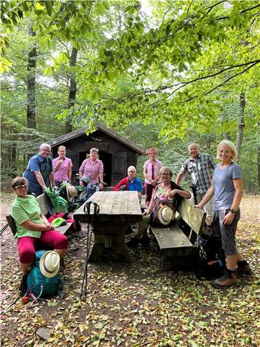 Rast am Brotpfad. Foto: Klaus Werner Juchem