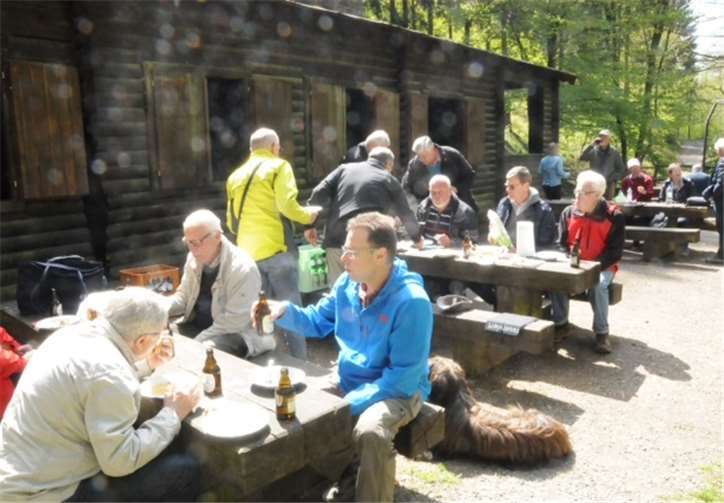 Rast an der Ruppertsklamm-Schutzhütteprivat