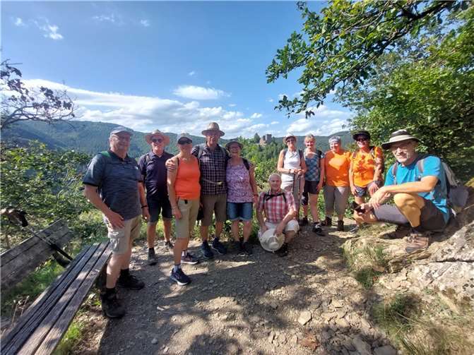 Rast bei hochsommerlichen Temperaturen.  Foto: privat