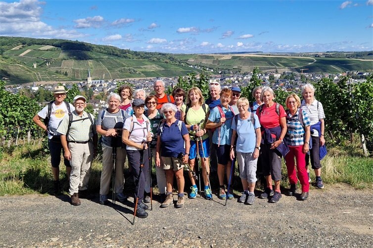 Rast mit Blick auf Ahrweiler und das Ahrtal
