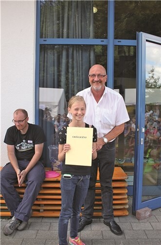 Rebecca Emrich wurde zur neuen Bürgermeisterin der Kinderstadt Dümpeltown IV gewählt. Privat