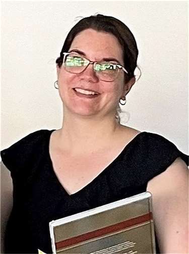 Rebecca Stümper bei ihrer Verabschiedung aus dem Rat der Stadt Meckenheim.  Foto: Stadt Meckenheim