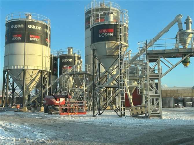 Recyclingcenter für die Aufbereitung von Böden und mineralischem Abbruchmaterial in Mendig.  Quelle: Holcim Deutschland