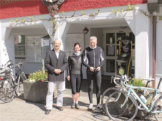 Redakteur Peter Christiansen aus Dänemark erkundete mit seiner Frau die Mosel per Rennrad.privat