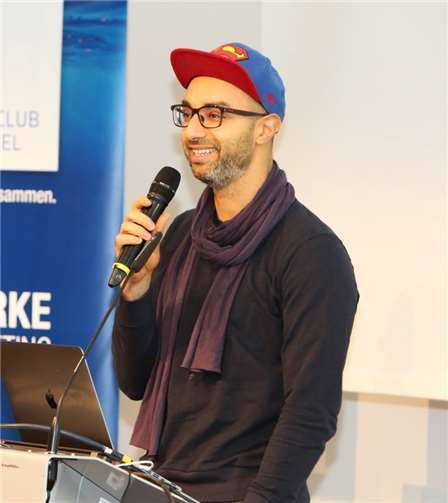 Referent Dr.Ijad Madisch.Foto: Godehard Jurascheck