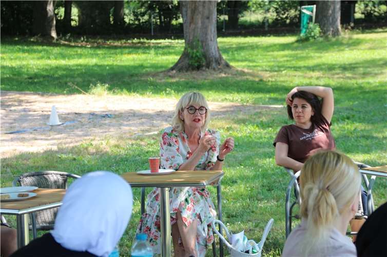 Rege wurde über die Situation migrierter Frauen diskutiert.