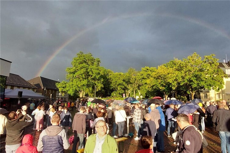 Regenbogen bei Kultur am Hof