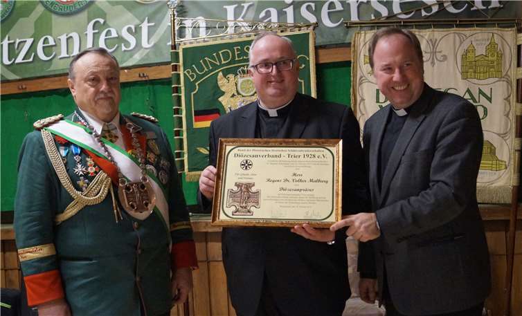 Regens Dr. Volker Malburg wurde durch den Bischof von Trier Dr. Stephan Ackermann in das Amt des Diözesanpräses des Diözesanverbandes Trier berufen. privat
