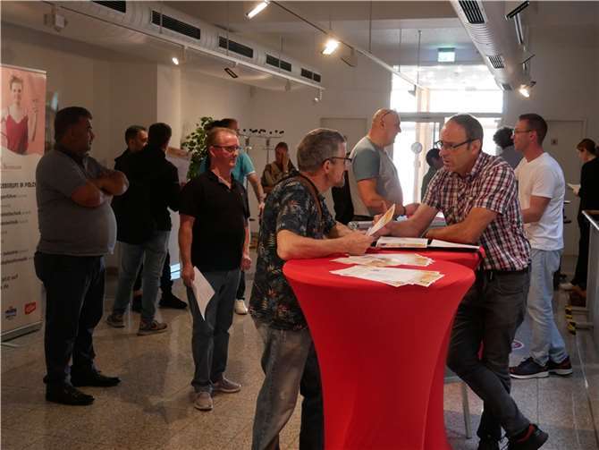 Reger Betrieb herrschte beim zweiten Bewerbertag bei Griesson - de Beukelar.  Fotos: KLE