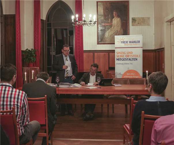 Reges Interesse bei der Wahl für die Kandidatenliste der Freien Wähler Bürgerliste Sinzig. Foto: privat