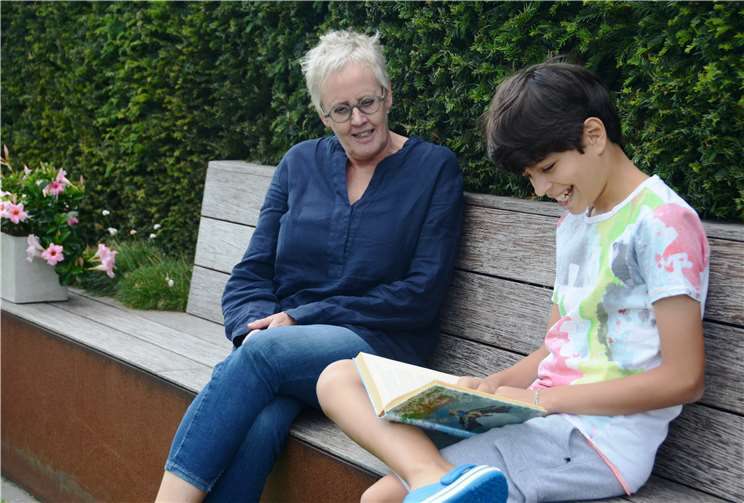 Regina Münch und Silas Worm beim Coaching im August 2020.