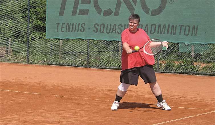 Regina Schumacher konnte bisher mit den Damen 50 alle Spiele gewinnen. privat