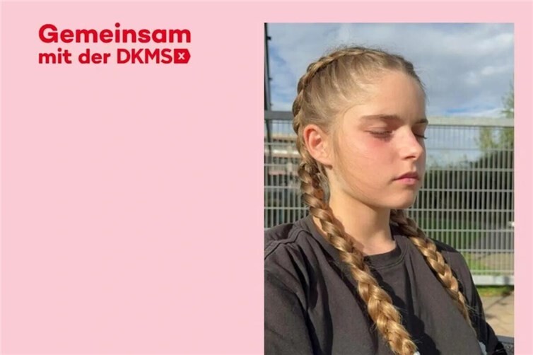 Registrierungsaktion für Julie. Foto: DKMS